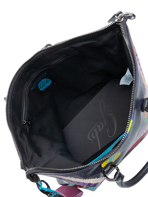 G3 PLUS LARGE MULTICOLOR Borsa piattina shopping trasformabile multicolor - Borse Donna