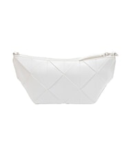 CALVIN KLEIN WOVEN Borsa a spalla white alyssum - Borse Donna - 4