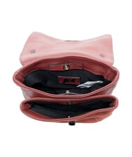 GABS SHAILA Borsa mini a mano con tracolla, in pelle terracotta - Borse Donna - 5