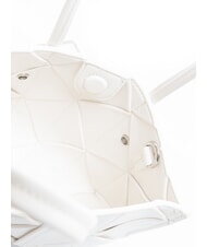 CALVIN KLEIN WOVEN Borsa shopping a mano, con tracolla white alyssum - Borse Donna - 5