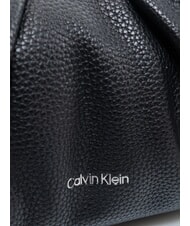 CALVIN KLEIN ENGRAVED HW Borsa a spalla na black - Borse Donna - 3