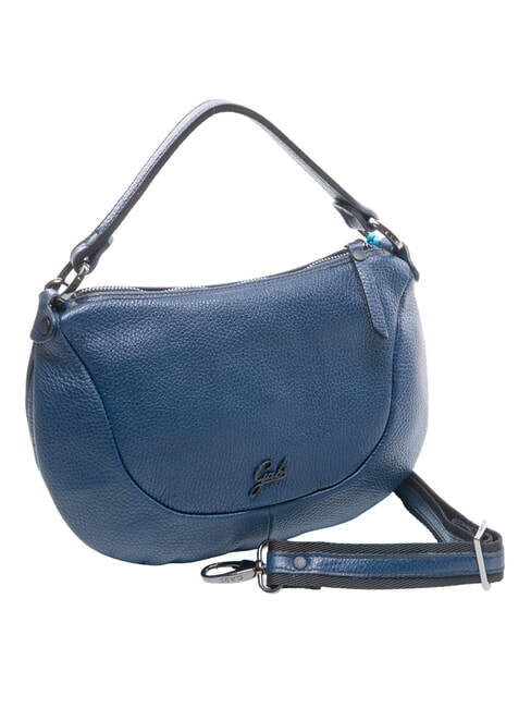 MARTY Borsa a mano con tracolla, in pelle inchiostro blu - Borse Donna