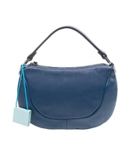 GABS MARTY Borsa a mano con tracolla, in pelle inchiostro blu - Borse Donna - 4