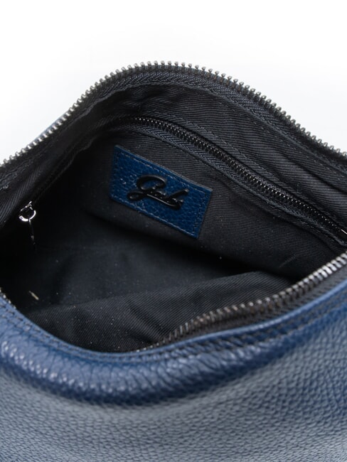MARTY Borsa a mano con tracolla, in pelle inchiostro blu - Borse Donna
