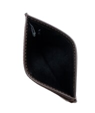 CALVIN KLEIN RAISED LOGO Portacard piatto in pelle - Portafogli Uomo