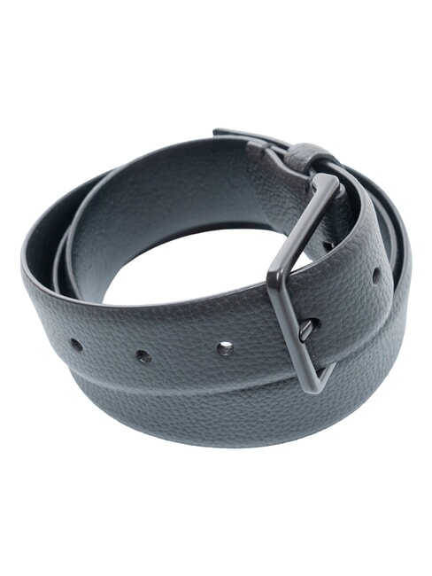 WARMTH BUCKLE Cintura in pelle black/matte black - Cinture