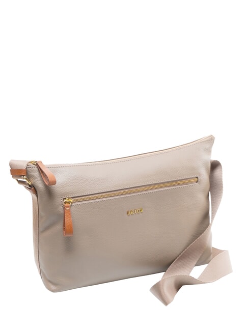 CREMONA Borsa mini in pelle, a tracolla tortora - Borse Donna