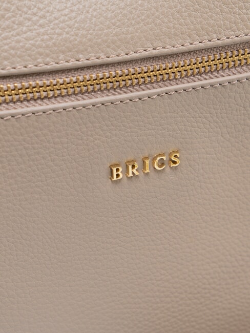 CREMONA Borsa mini in pelle, a tracolla tortora - Borse Donna