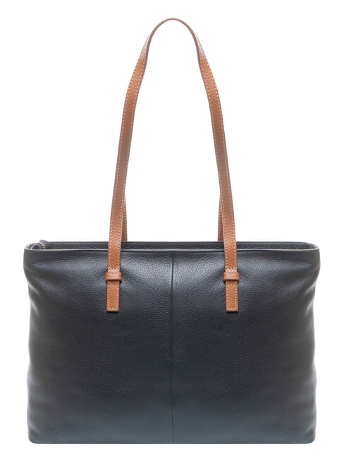 CREMONA S Borsa shopping in pelle, a spalla Nero - Borse Donna