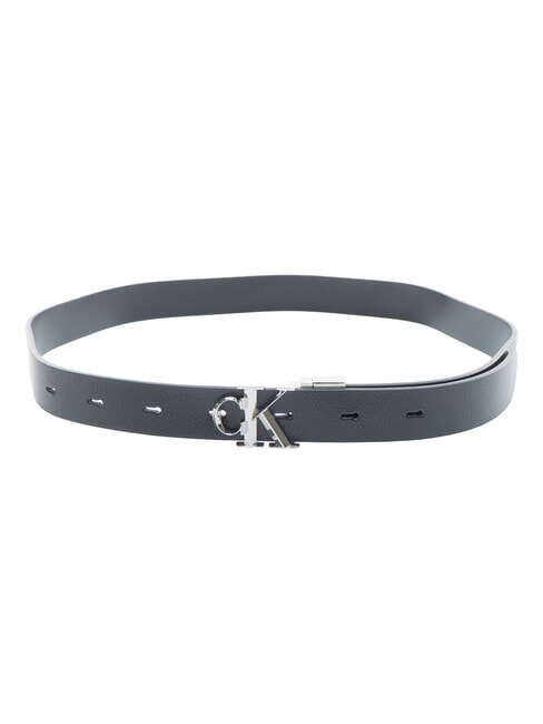 CK HARDWARE Cintura reversibile in pelle na black - Cinture