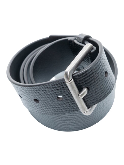 CASUAL ROLLER Cintura in pelle black/antique silver - Cinture