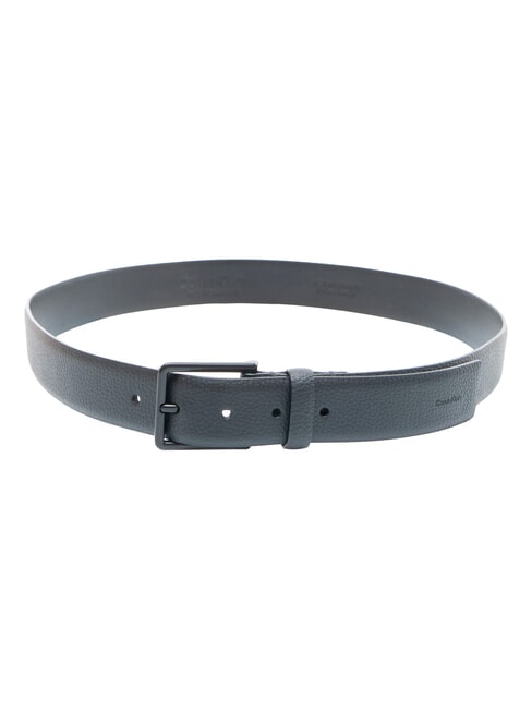 WARMTH BUCKLE Cintura in pelle black/matte black - Cinture