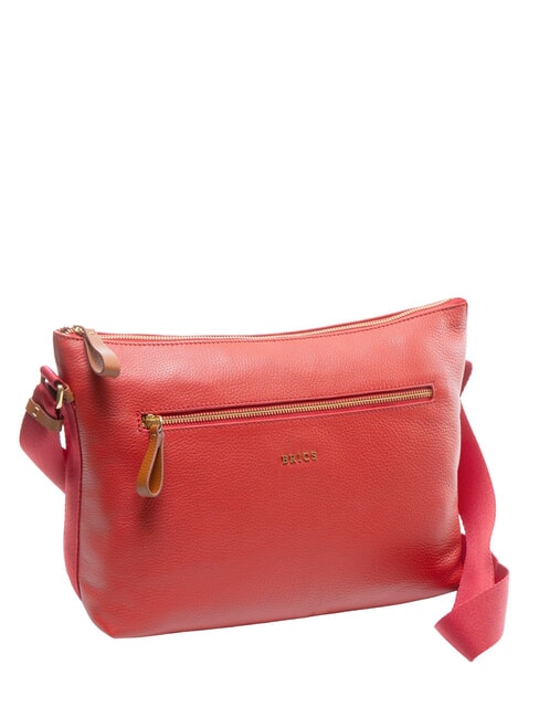 CREMONA Borsa mini in pelle, a tracolla rosso - Borse Donna