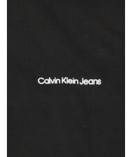 CALVIN KLEIN CK JEANS Felpa in cotone ck black/amaranth - Felpe Donna - 2