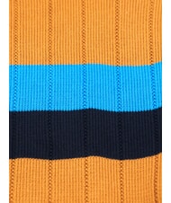 TOMMY HILFIGER TH Maglione a girocollo cognac / sugarcane mono - Maglie Uomo - 6