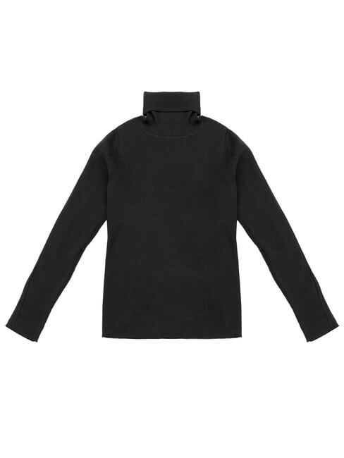 CK JEANS Maglia a collo alto, maniche lunghe ck black - Maglie Donna