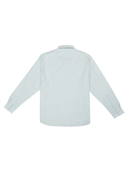 TH Camicia in cotone, a manica lunga breezy blue - Camicie Uomo