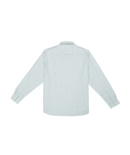 TOMMY HILFIGER TH Camicia in cotone, a manica lunga breezy blue - Camicie Uomo - 3