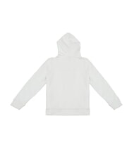 TOMMY HILFIGER TH Felpa in cotone white - Felpe Donna - 4
