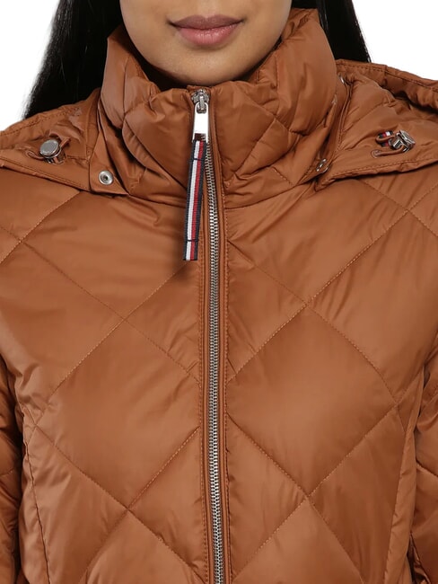 TH Giubbotto con cappuccio natural cognac - Giacche Donna