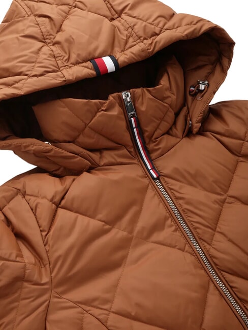 TH Giubbotto con cappuccio natural cognac - Giacche Donna
