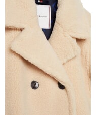TOMMY HILFIGER TH Giubbotto cashmere creme - Giacche Bambini - 3