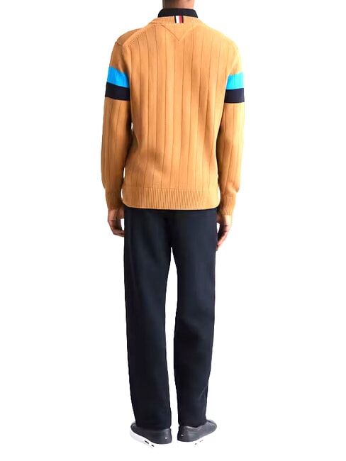 TH Maglione a girocollo cognac / sugarcane mono - Maglie Uomo