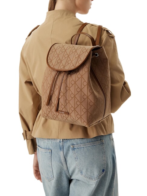EMBLEM AOP Zaino con taschino interno cornstalk/tbd aop jqd - Borse Donna