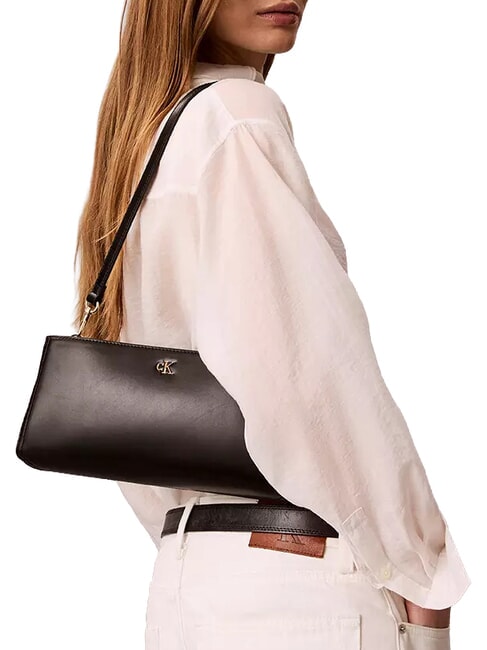 CK ELONGATED Borsa a spalla na black - Borse Donna