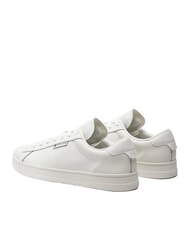 TOMMY HILFIGER TJ LOW CUPSOLE LOW Sneakers in pelle ecru - Scarpe Uomo - 3