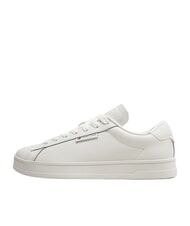 TOMMY HILFIGER TJ LOW CUPSOLE LOW Sneakers in pelle ecru - Scarpe Uomo - 6