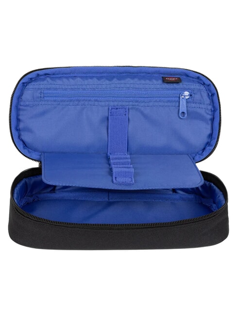 OVAL SINGLE Astuccio kontrast black blue - Astucci e Accessori