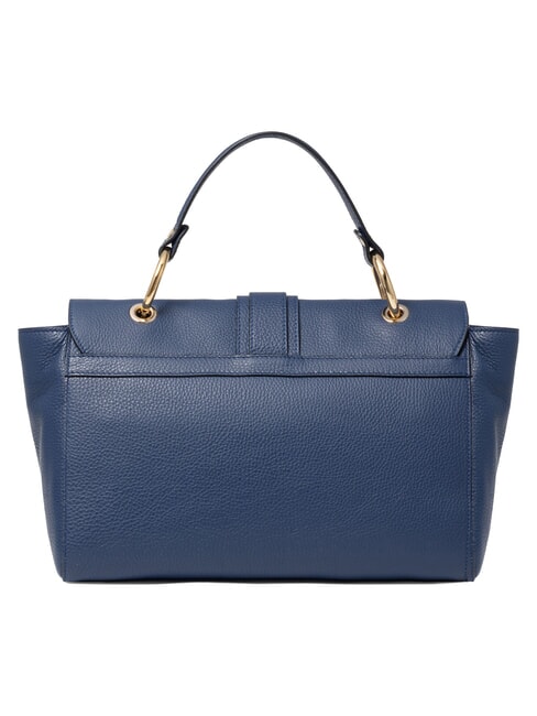 HELLEN Borsa a cartelletta in pelle blu - Borse Donna