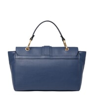 BRACCIALINI HELLEN Borsa a cartelletta in pelle blu - Borse Donna - 3