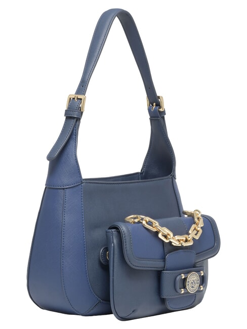 CHAIN Borsa a spalla, regolabile blu - Borse Donna