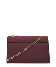 LOVE MOSCHINO BOLD LOVE Borsa a spalla, con catena vino - Borse Donna - 3