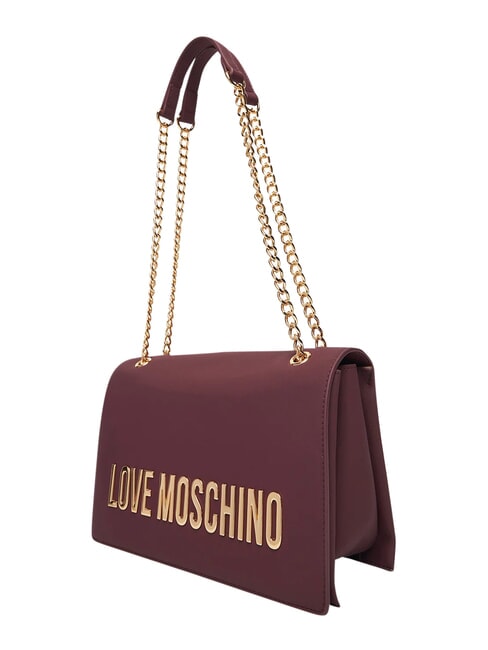BOLD LOVE Borsa a spalla, con catena vino - Borse Donna