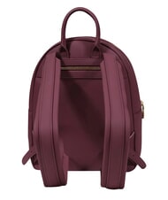 LOVE MOSCHINO BOLD LOVE Zaino con logo in rilievo vino - Borse Donna - 3