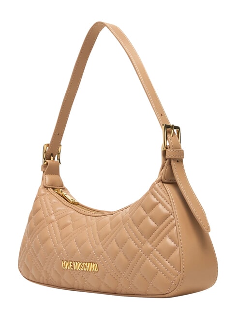 QUILTED Borsa a spalla beige - Borse Donna