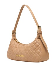 LOVE MOSCHINO QUILTED Borsa a spalla beige - Borse Donna - 3