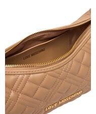 LOVE MOSCHINO QUILTED Borsa a spalla beige - Borse Donna - 5