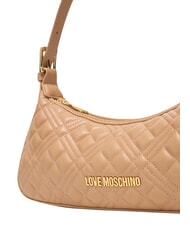 LOVE MOSCHINO QUILTED Borsa a spalla beige - Borse Donna - 6