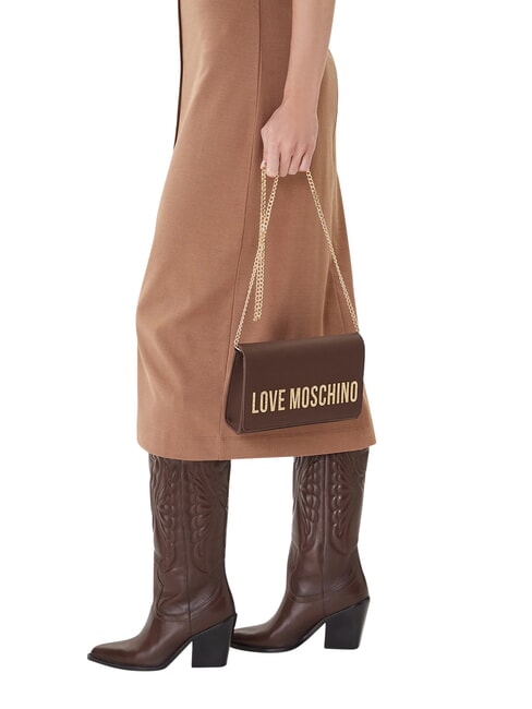 SMART DAILY Borsa mini a tracolla cioccolato2 - Borse Donna