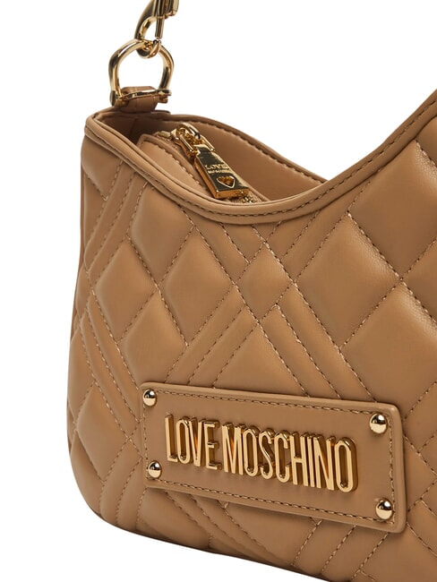 QUILTED Borsa doppia funzione beige - Borse Donna