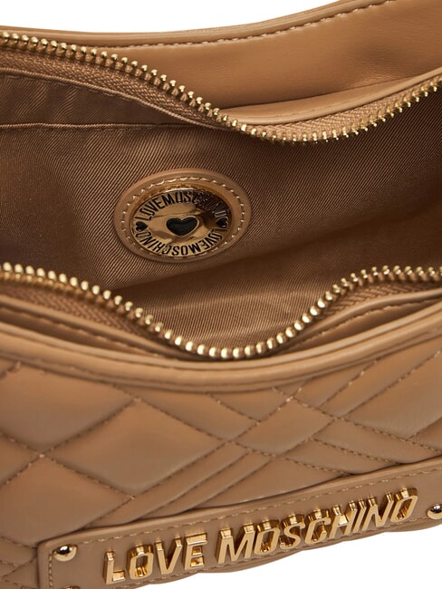 QUILTED Borsa doppia funzione beige - Borse Donna