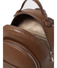 LOVE MOSCHINO ZIPLINE Zaino tondo con tasca CUOIO - Borse Donna - 3