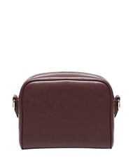 LOVE MOSCHINO LOCKED IN GOLD Borsa mini a tracolla vino - Borse Donna - 3