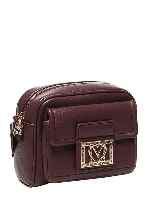 LOCKED IN GOLD Borsa mini a tracolla vino - Borse Donna