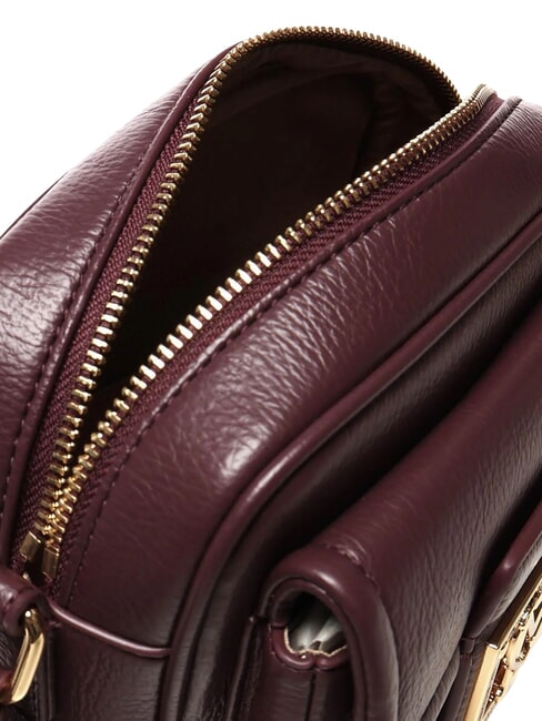 LOCKED IN GOLD Borsa mini a tracolla vino - Borse Donna