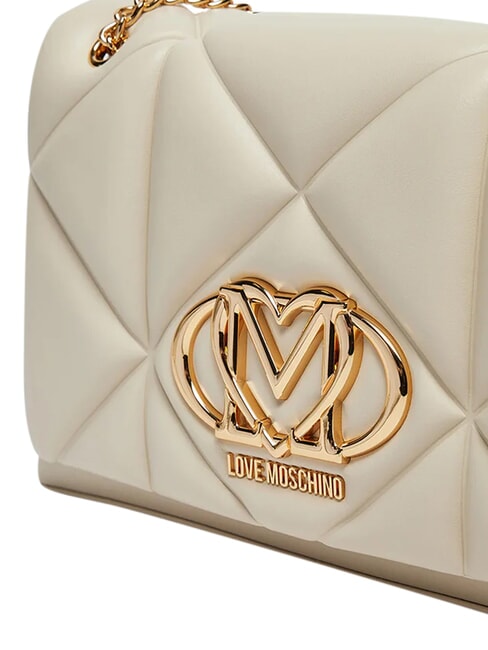 EMBOSSED Borsa a spalla / a tracolla avorio - Borse Donna